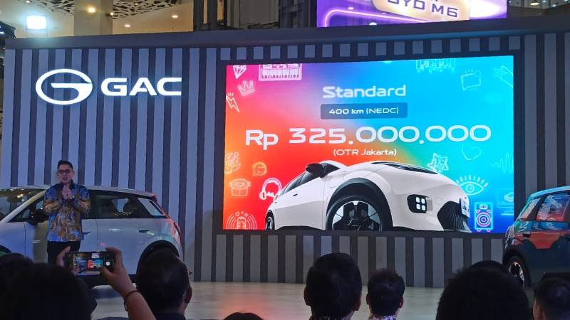 Harga Aion UT resmi diumumkan di Jakarta