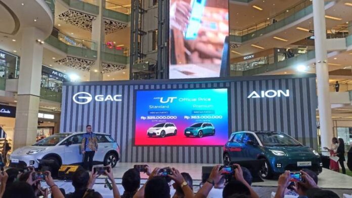 Harga Aion UT resmi diumumkan di Jakarta
