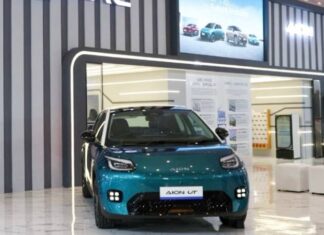 Mobil Listrik Aion Sudah Diproduksi Lokal Mobil listrik Aion UT