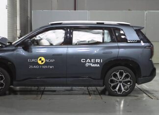 Hasil Uji Tabrak Mobil Listrik Aion V Raih Bintang 5 Euro NCAP 2025 Mobil listrik Aion V raih bintang lima Euro NCAP 2025