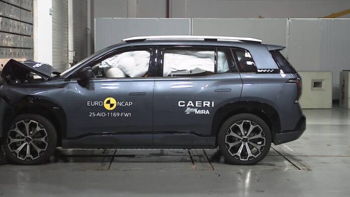 Mobil listrik Aion V raih bintang lima Euro NCAP 2025