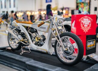 Honda Stylo160 Modif Ini Bakal Mejeng di Mooneyes Yokohama 2025 honda stylo160 modif