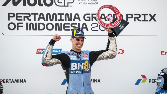 Fermin Aldeguer raih juara MotoGP Mandalika 2025