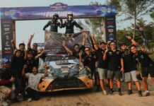 Dewa United Motorsport Resmi Meraih Juara Nasional Tim Sprint Rally 2025 Juara Nasional Tim Sprint Rally 2025