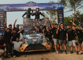 Dewa United Motorsport Resmi Meraih Juara Nasional Tim Sprint Rally 2025 Juara Nasional Tim Sprint Rally 2025