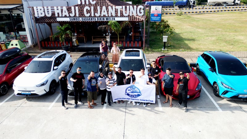 Komunitas mobil listrik MG