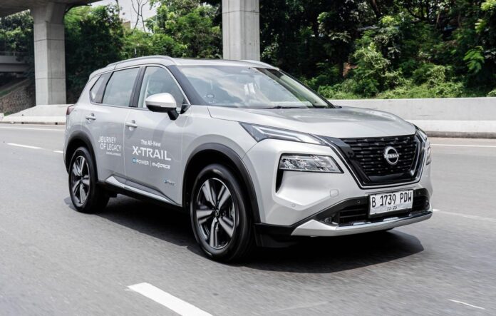 xtrail1 menguji nissan x-trail e-power