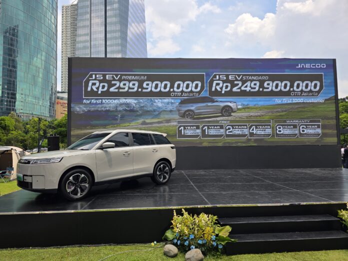 Harga Jaecoo J5 EV