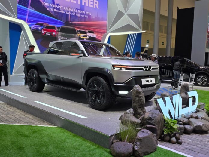 Vinfast Wild GJAW 2025 double cabin listrik Vinfast Wild GJAW 2025 double cabin listrik