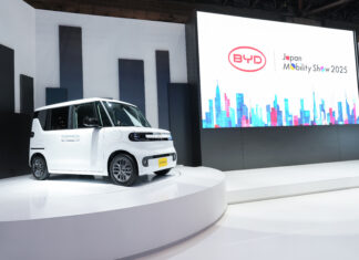 BYD Racco Jadi Kei Car Listrik Cina Pertama di Jepang BYD Racco Japan mobility Show 2025