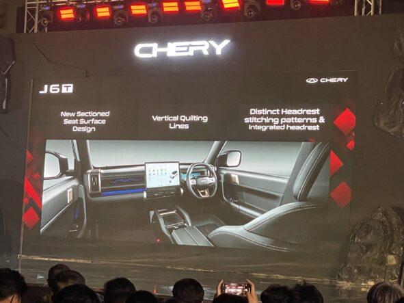 Interior Chery J6T