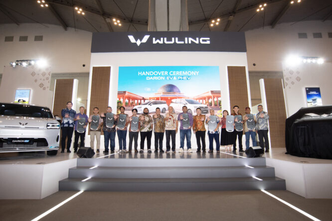 serah terima wuling darion gjaw 2025