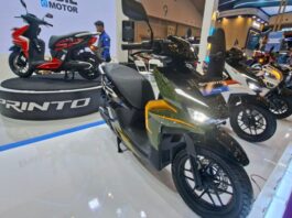 Di GJAW 2025, SPK Motor Listrik Sprinto Tembus Ratusan Unit Motor listrik Sprinto