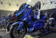 Yamaha XMAX “King Customaxi 2025” Pakai Emas Puluhan Gram King of yamaha customaxi 2025