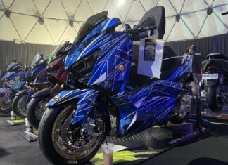 Yamaha XMAX “King Customaxi 2025” Pakai Emas Puluhan Gram King of yamaha customaxi 2025