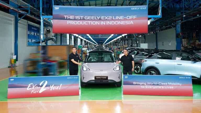 Geely EX2 Resmi Rakit Lokal di Indonesia, TKDN Capai 46,5% - Rockomotif