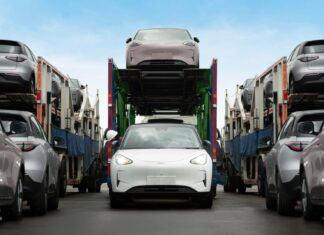 Percepat Pengiriman, Geely Distribusikan 1.000 Unit EX2 ke Dealer pengiriman geely ex2 ke dealer