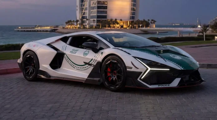 lamborghini revuelto mansory polisi dubai