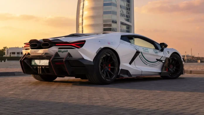lamborghini revuelto mansory polisi dubai