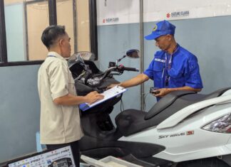 Suzuki Uji Kompetensi Teknisi Sepeda Motor Secara Nasional Suzuki Victorious Contest teknisi sepeda motor