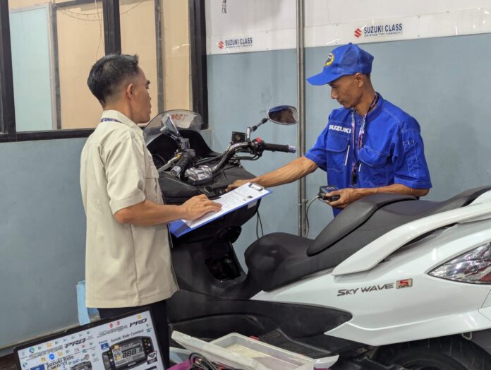 Suzuki Victorious Contest teknisi sepeda motor