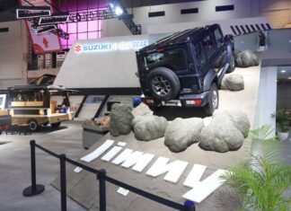 Booth Suzuki di IIMS 2026, Offroad Mini Jimny RC hingga Simulator Jadi Favorit booth suzuki iims 2026 jimny rc