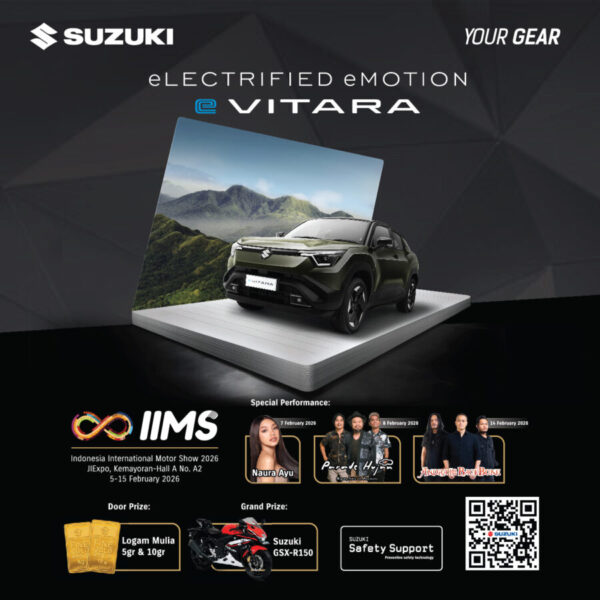 Ad Suzuki eVitara IIMS 2026 sidebanner