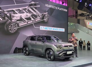 Deretan SUV Listrik Baru yang Meluncur di IIMS 2026 SUV Listrik Suzuki e Vitara IIMS 2026