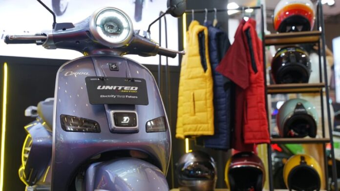 Diskon motor listrik United hadir di IIMS 2026