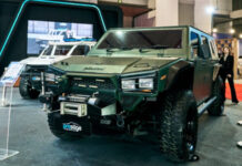 Prestige Image Motocars Pamer Pindad Maung di IIMS 2026 Pindad Maung MV1 dan MV2 mejeng di IIMS 2026