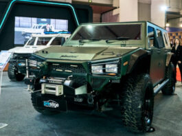 Prestige Image Motocars Pamer Pindad Maung di IIMS 2026 Pindad Maung MV1 dan MV2 mejeng di IIMS 2026