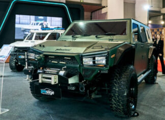 Prestige Image Motocars Pamer Pindad Maung di IIMS 2026 Pindad Maung MV1 dan MV2 mejeng di IIMS 2026
