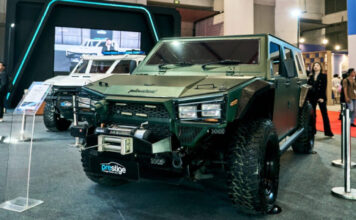 Prestige Image Motocars Pamer Pindad Maung di IIMS 2026 Pindad Maung MV1 dan MV2 mejeng di IIMS 2026