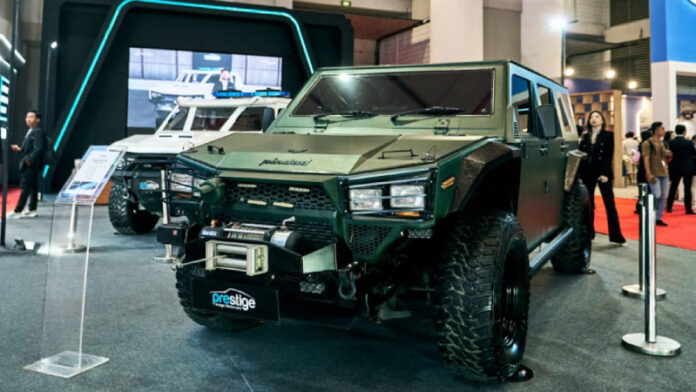 Pindad Maung MV1 dan MV2 mejeng di IIMS 2026