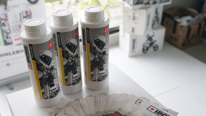 Pelumas Ipone bawa produk baru ke komunitas motor Lampung