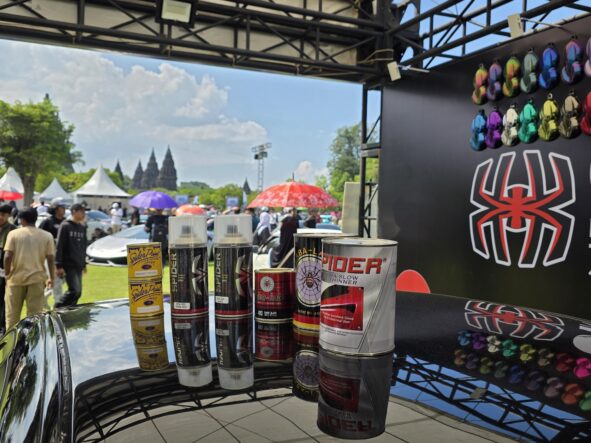 Cat spider imx prambanan