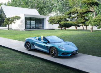 Denza Z Convertible, Roadster Listrik Bertenaga Buas denza z convertible