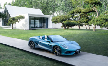 Denza Z Convertible, Roadster Listrik Bertenaga Buas denza z convertible