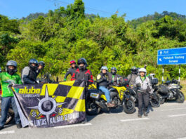 Legend Riders Club Tuntaskan Touring Evalube Borneo Adventures 2026 Evalube Borneo Adventure 2026
