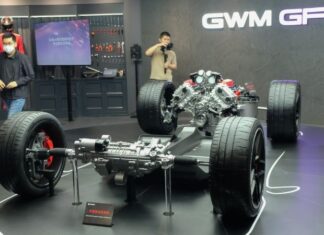 GWM GF Supercar V8 PHEV Jadi Magnet di Auto China 2026 GWM GF