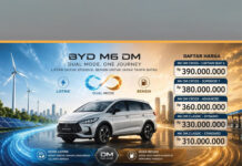 Ada Lima Varian, Harga BYD M6 DM Lebih Murah Dari M6 EV? harga dan varian byd m6 dm