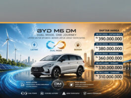 Ada Lima Varian, Harga BYD M6 DM Lebih Murah Dari M6 EV? harga dan varian byd m6 dm