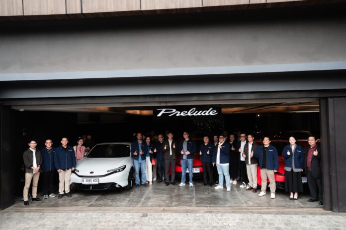PT Honda Prospect Motor (HPM) resmi menyerahkan unit pertama Honda Prelude kepada 20 konsumen perdana di Indonesia.