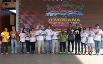 Daihatsu Sport Rally Team Kunci Gelar Juara di Kejurnas Time Rally Bali 2026 Daihatsu Sport Rally Team