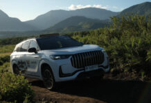 Jaecoo J8 SHS-P ARDIS unjuk kebolehan di ajang Rinjani1000