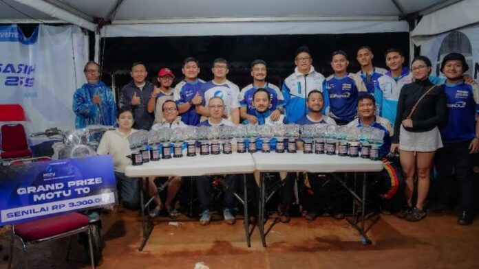Motu Jangkar Biru Volcano Celindo