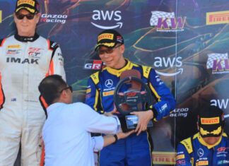 GT World Challenge Mandalika 2026, Setiawan Santoso Berhasil Naik Podium Setiawan Santoso