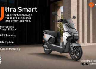Yadea GS70 Tawarkan Performa Responsif dan Teknologi Pintar Motor listrik pintar Yadea GS70