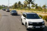 Ada sebanyak 9 unit Wuling Eksion PHEV tipe EX yang digunakan dalam perjalanan ini
