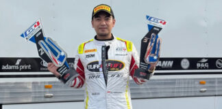 Pembalap Glenn Nirwan raih double podium di GT4 Australia Queensland 2026